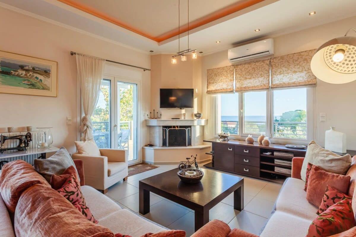Navarino Captains Villa - Lux Private Pool Retreat Маратополис Экстерьер фото
