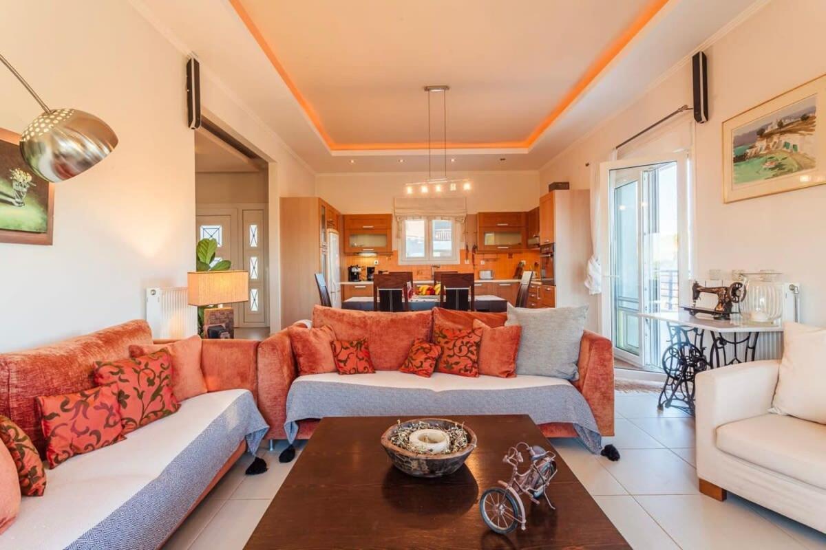 Navarino Captains Villa - Lux Private Pool Retreat Маратополис Экстерьер фото