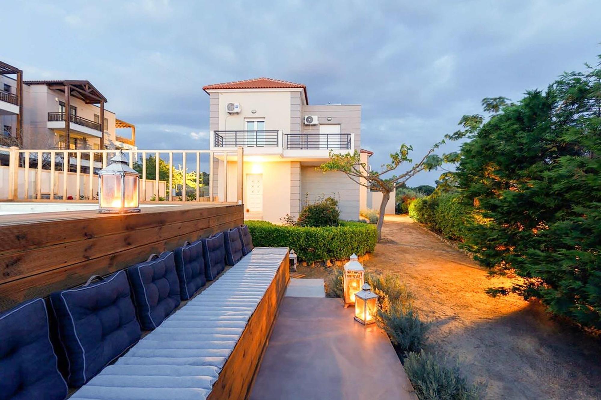 Navarino Captains Villa - Lux Private Pool Retreat Маратополис Экстерьер фото