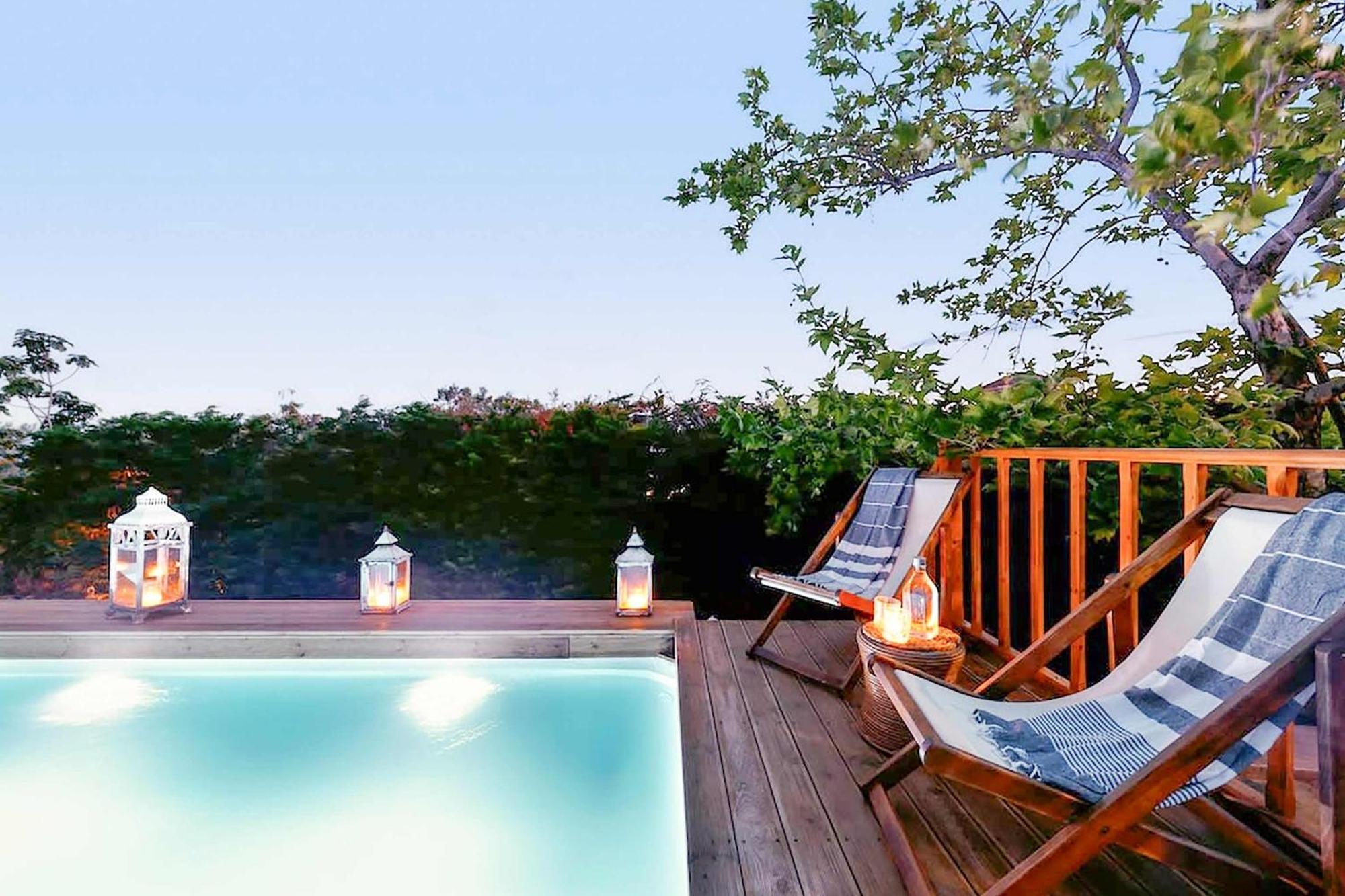 Navarino Captains Villa - Lux Private Pool Retreat Маратополис Экстерьер фото