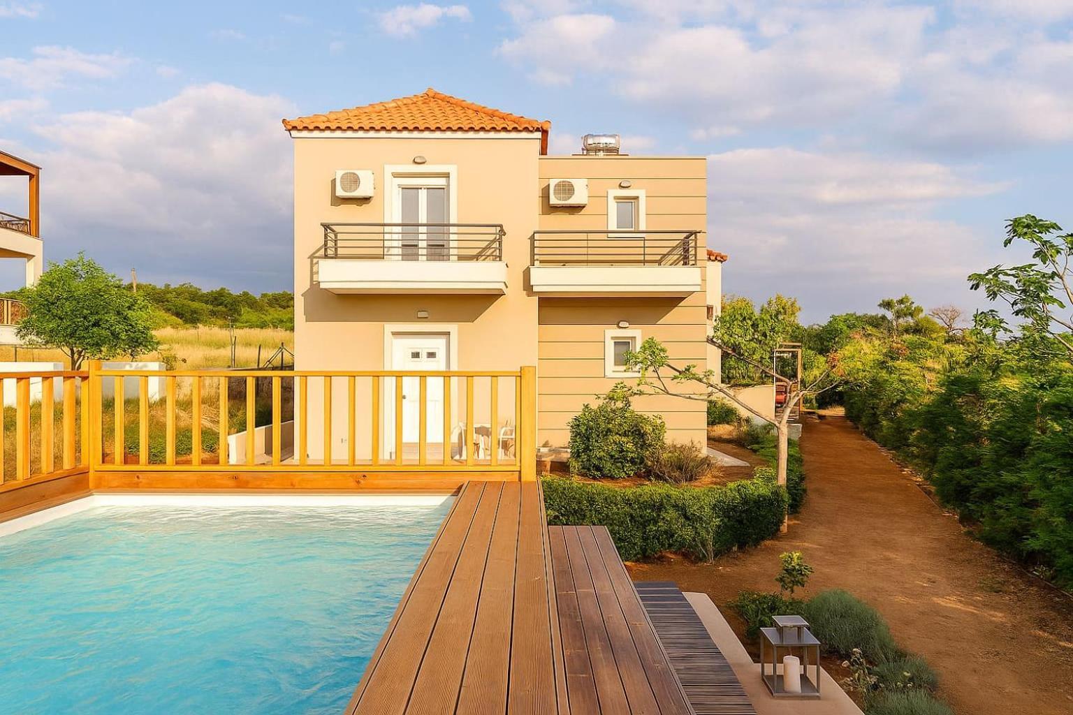 Navarino Captains Villa - Lux Private Pool Retreat Маратополис Экстерьер фото